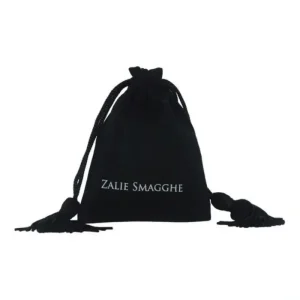 Wholesale Cotton Jewelry Pouch with Tassels and Printed Logo